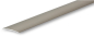 Preview: Übergangsprofil 80 x 2500 mm im Edelstahl-Look ungebohrt
